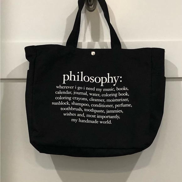 Philosophy Canvas Tote - Picture 5 of 5